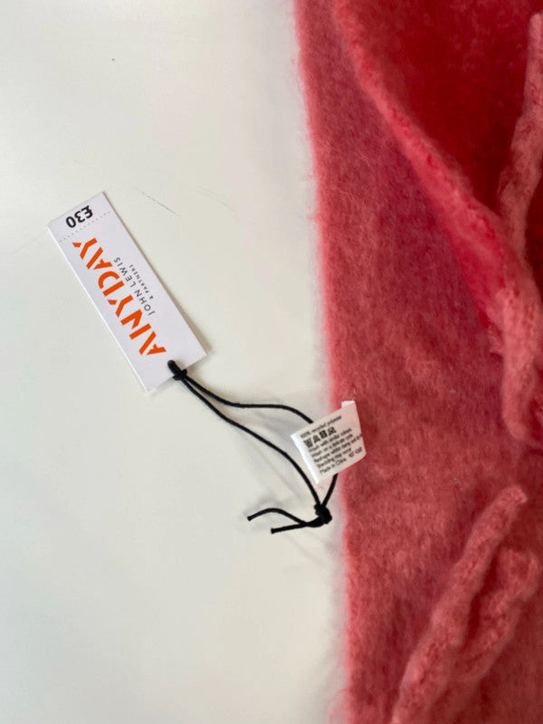 Fabulous John Lewis Multi pink Fade scarf recycled polyester RF001