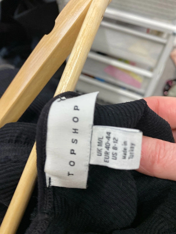 Fab Topshop control ruched tank top long UkM/L LP003