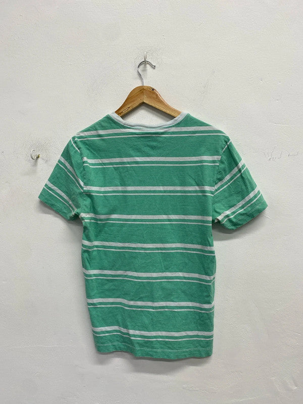 Penguin munsingwear men’s green stripe t shirt UK M NS003