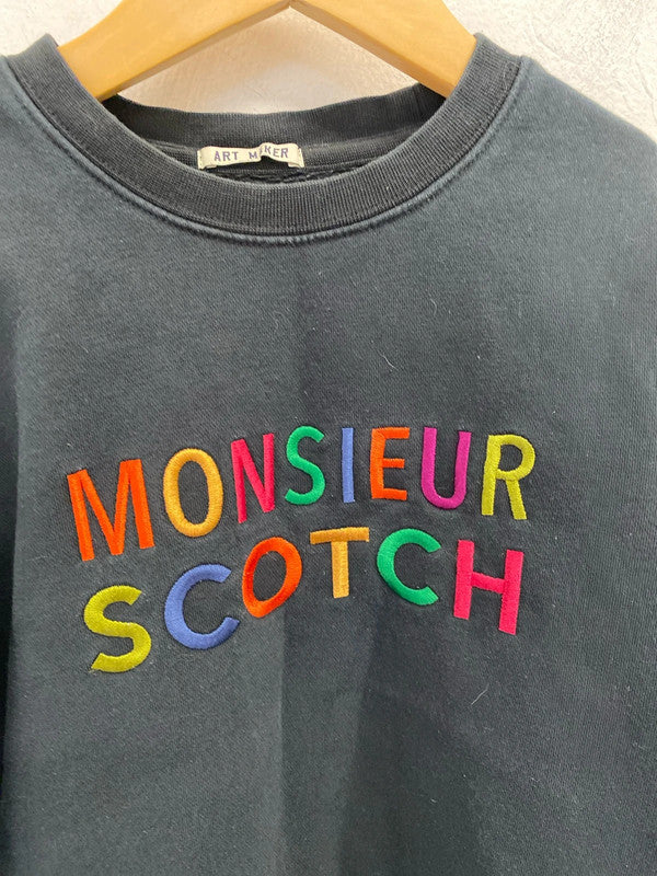 Fabulous Scotch & Soda black sweatshirt Age 10 Art maker JP001