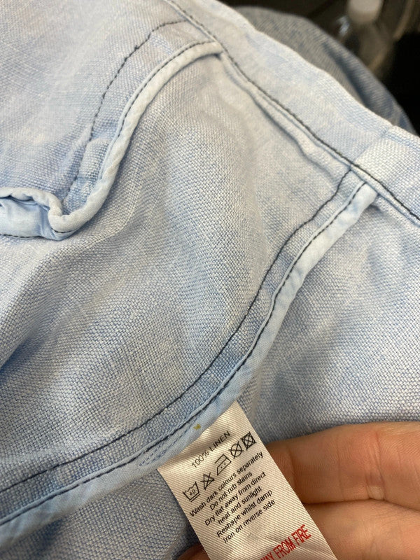 Fabulous Monsoon French Peter Pan linen blazer Uk12 Y2K MM005