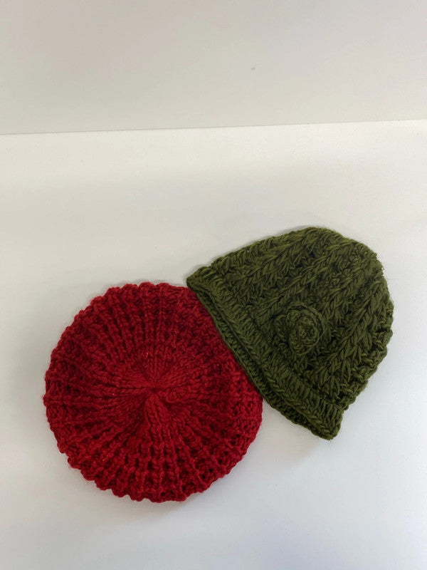 Stylish Knit Hats Duo George & Unbranded One Size #52 NC001