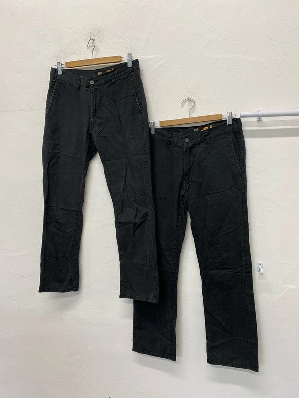 Fab duo of Men’s Dark chinos from F&F W30 L302 JH001