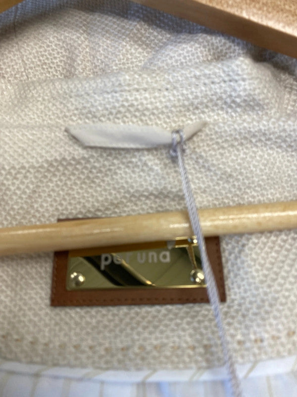 Fabulous New twill cream blazer dress Uk14 MW001