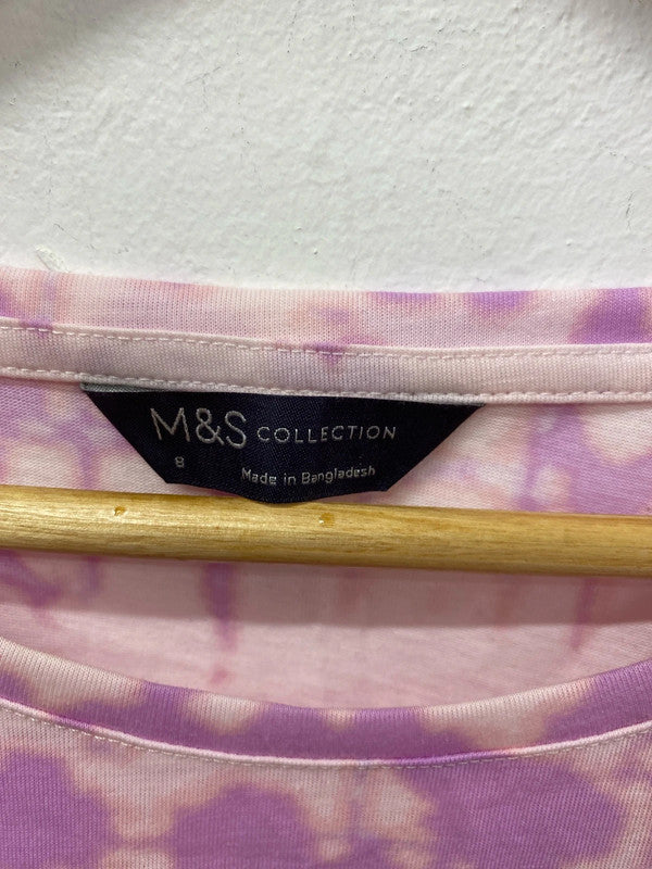 M&S Fab Tie Dye Shirts Duo Size S-M HA001