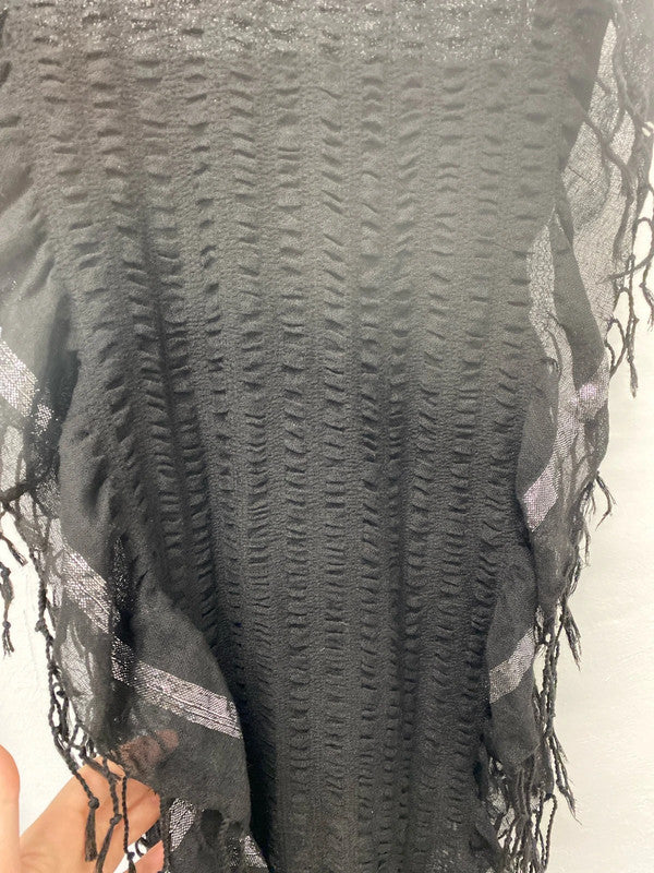 Gorgeous Black Scarves Duo E-vie & Unbranded NC001