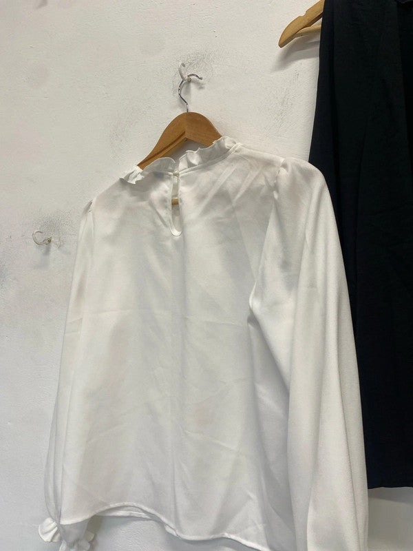 Fab duo of Tops high neck loose fit Shein UkM/L #10 SG090