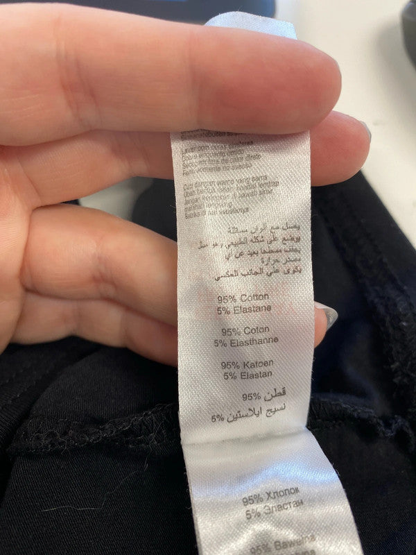 Boohoo New Look Shein Chic Black Tops Trio UK 8-10 #22 LK009