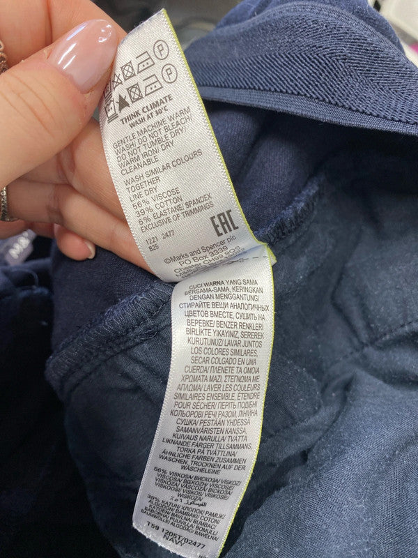 Lovely M&S navy trousers office UK 20 KN002