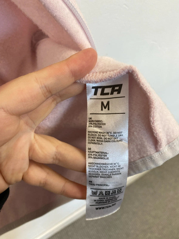 TCA Fit Cute Pink Zip Thru Jacket Size M JM005