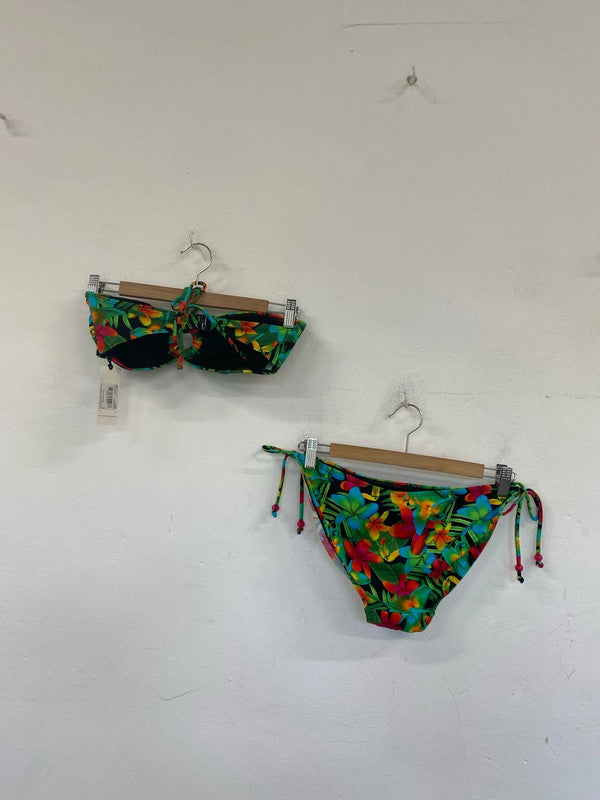 TU Fabulous Tropical Pattern Bikini Set UK 12 LW005