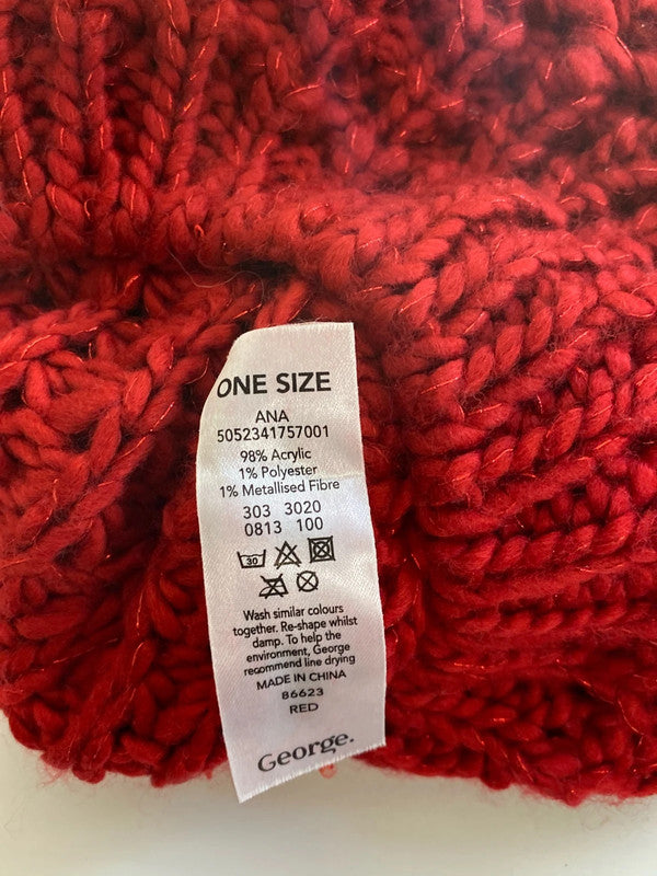 Stylish Knit Hats Duo George & Unbranded One Size #52 NC001