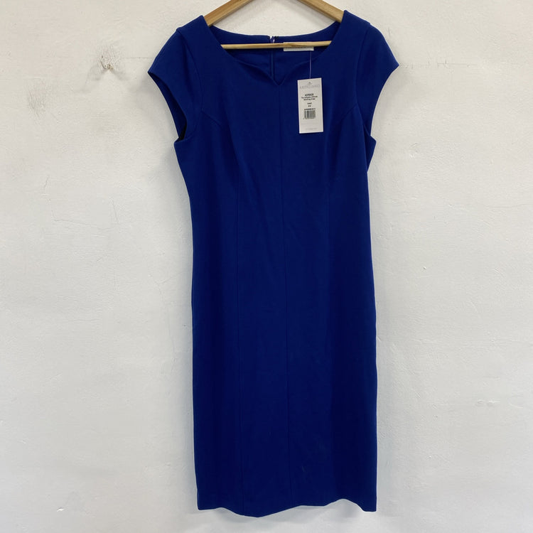 Artigiano designer Cobalt Blue Ultimate Slimming Dress Uk12 LW005