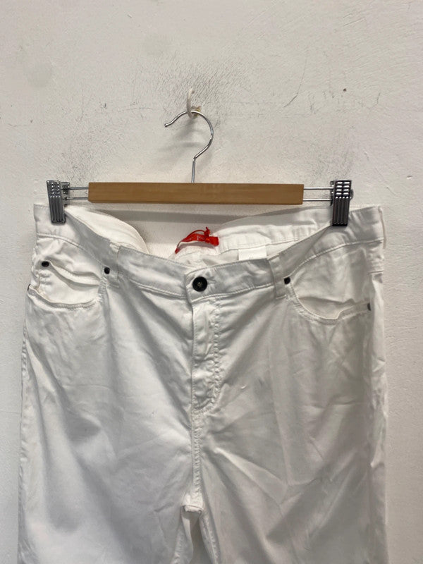 Stunning Oliver Phillips white jeans UK 18 LW005