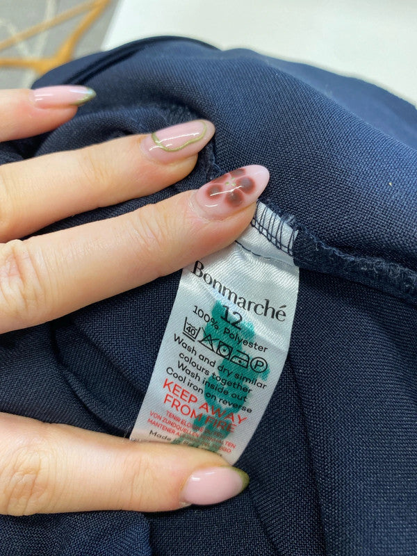 Lovely bonmarche straight leg cropped trousers UK 12 IM001