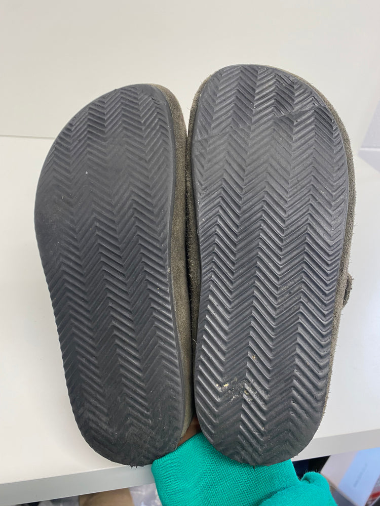 Reiss ambler shearling lined suede slippers Uk4 SS002