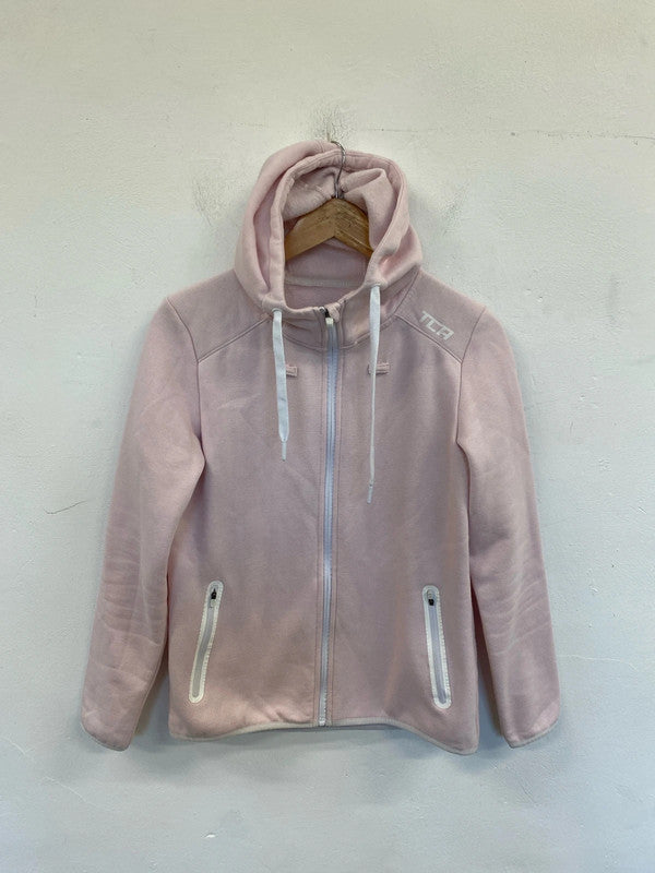 TCA Fit Cute Pink Zip Thru Jacket Size M JM005