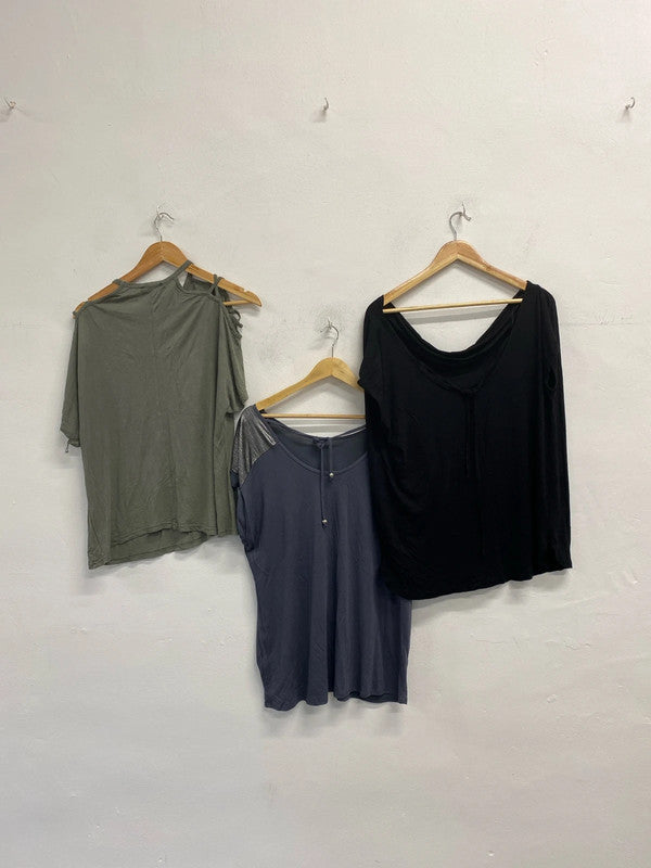 Lovely trio tops bonmarche atmosphere f&f UK 18 YM001