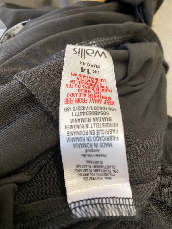 Stunning Wallis jumpsuit tapered leg Uk14 sleeveless party or formal AO001