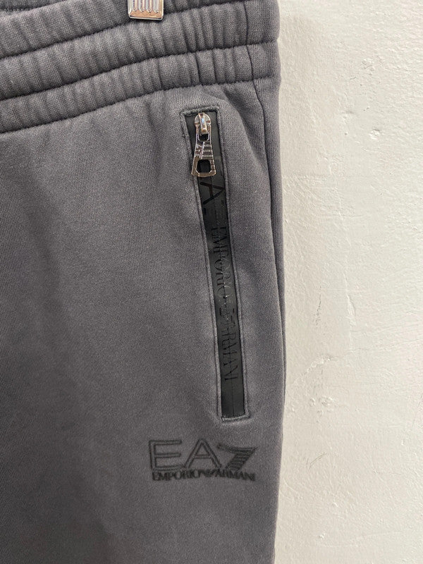 Classic Emporio Armani grey tapered leg joggers M CR002