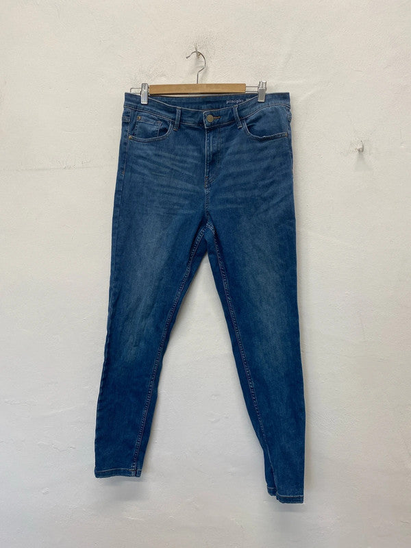 Fabulous Principles skinny stretch jeans Uk16 classic jeans MW001