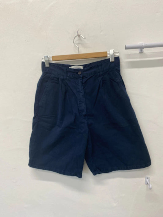 Fabulous Navy wide leg vintage shorts by United Colour of Benneton UK6/8 MM005