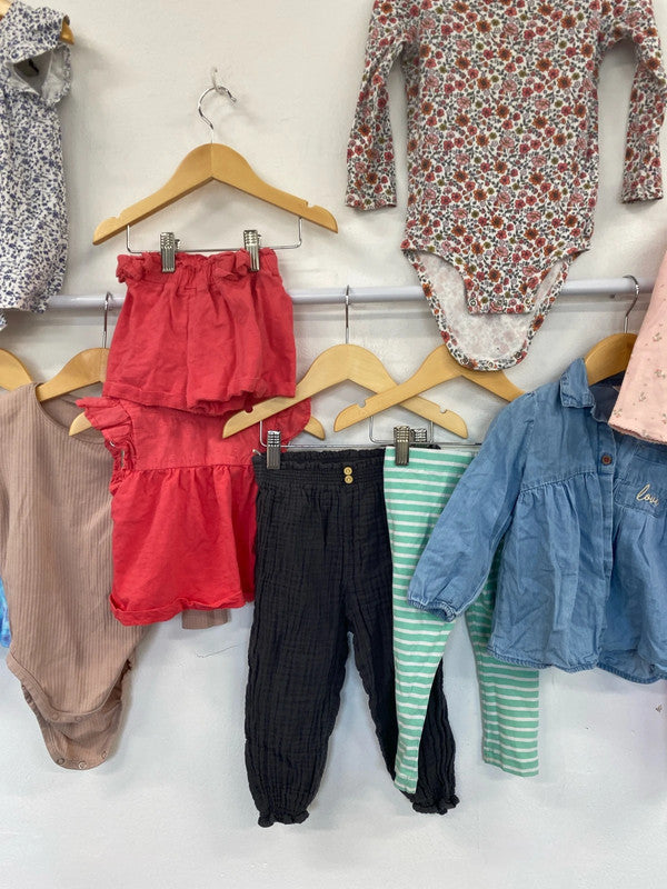 Girls Adorable Colourful Casuals Bundle 18-24 Months #41 AL002