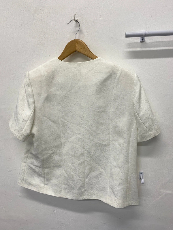 Fabulous Honor Millburn for EWM jacquard jacket event occasion Uk18 iZ001