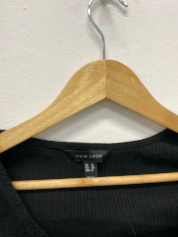 Fabulous Duo of classic black tops party or chill UK10 H&M #6 JA001