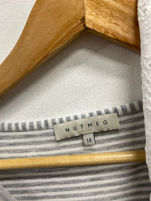 Fabulous duo of T-shirts nutmeg papaya UK 14 #6 JW002