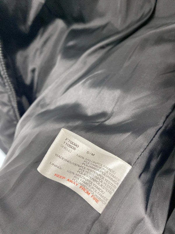 Lovely by design black puffer gilet UK s/m JB005