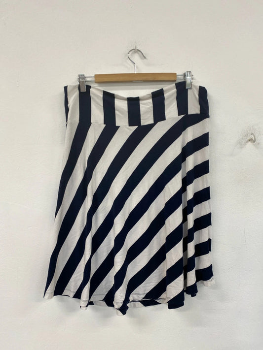 Gap & Old Navy Fabulous Nautical Stripe Skirts Duo UK 16 #8 RG021