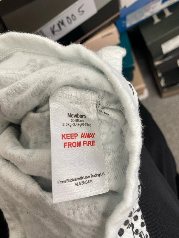 Lovely bundle of baby newborn blue clothing stripes Fred &flo next EW005 #7