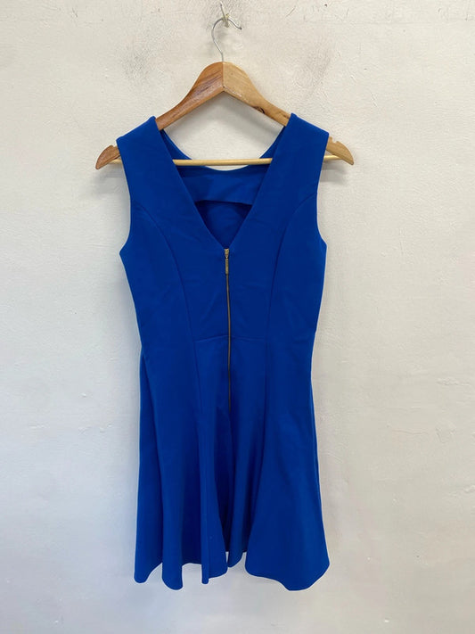 Lovely closet London blue midi dress nwt UK 14 KN003