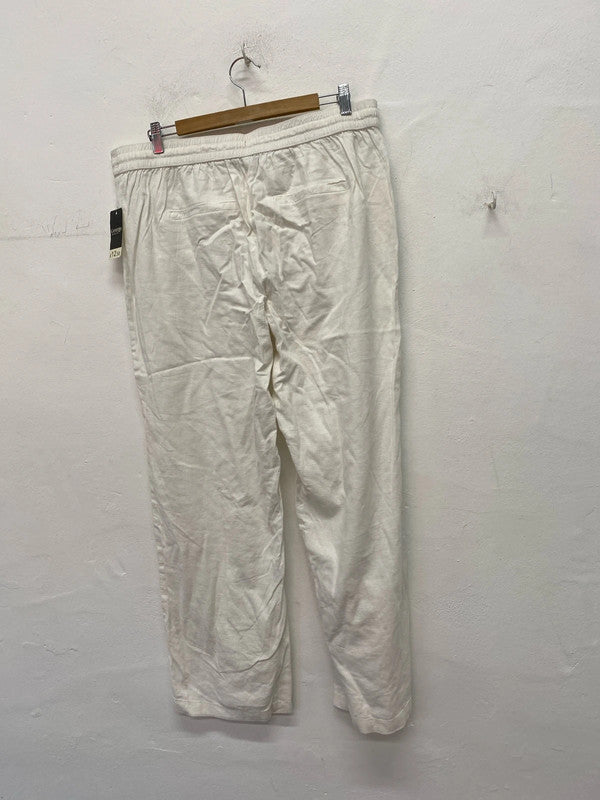 Fabulous George classic linen trousers Uk16 new IM001