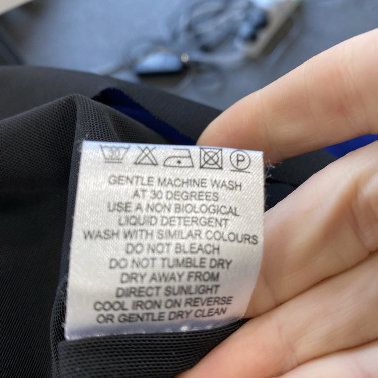 Artigiano designer Cobalt Blue Ultimate Slimming Dress Uk12 LW005