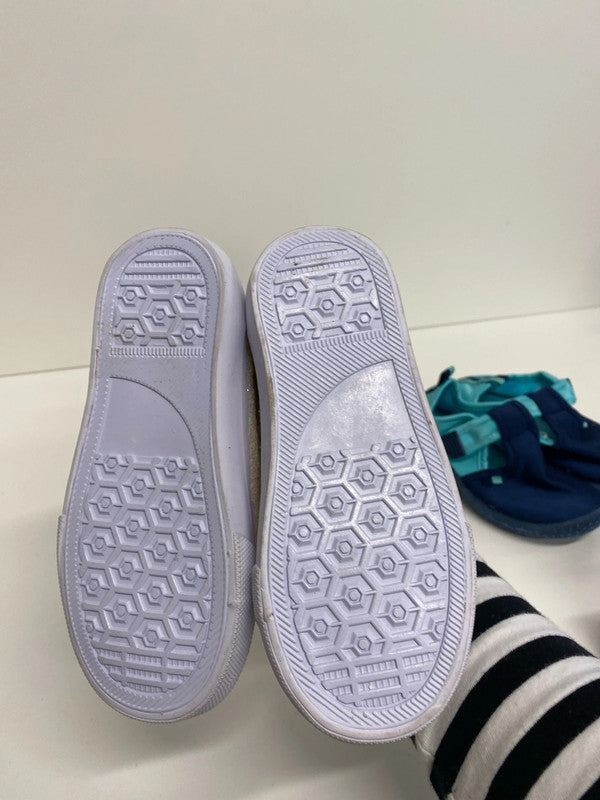 Fabulous girls summer fun shoes trainers bundle size 8 EUR 25 TU H&M #11 LN001