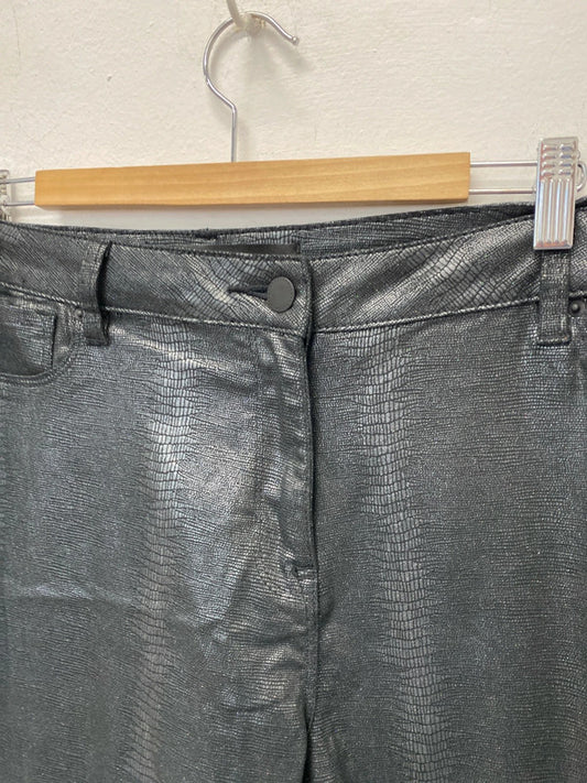 Fabulous Next Legging Jeans in shimmery faux snakeskin Uk18R YM001