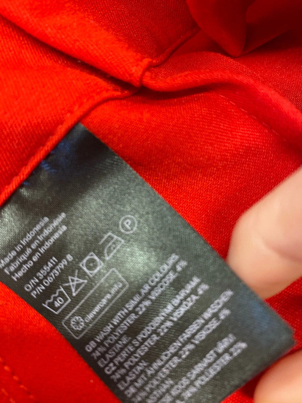 Fabulous Red Paperbag red trousers from H&M GK002