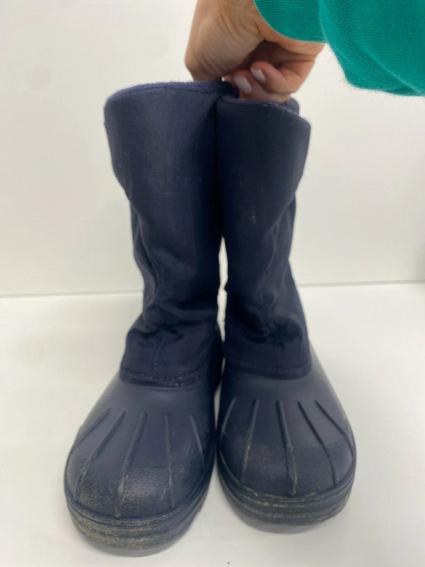 Fab Igor Navy Winter mud snow boots EUR 34 uk2 JP001