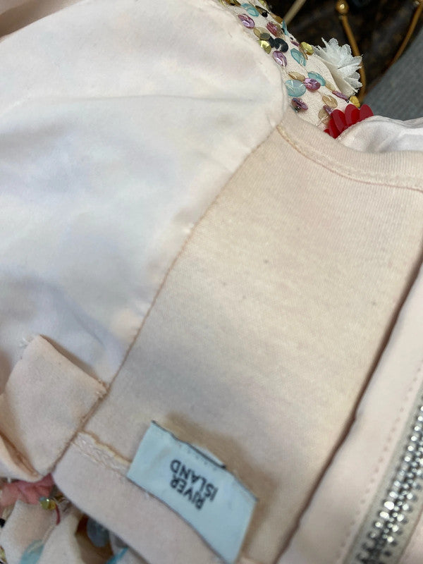 Fabulous River Island Celestial wildflower co ord Uk8 KM004