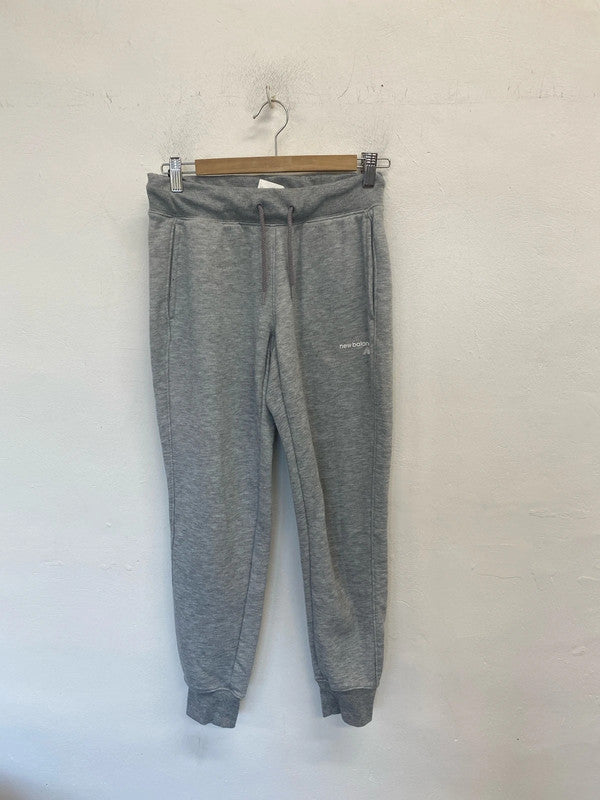 Lovely new balance grey cuffed joggers UK S JM008