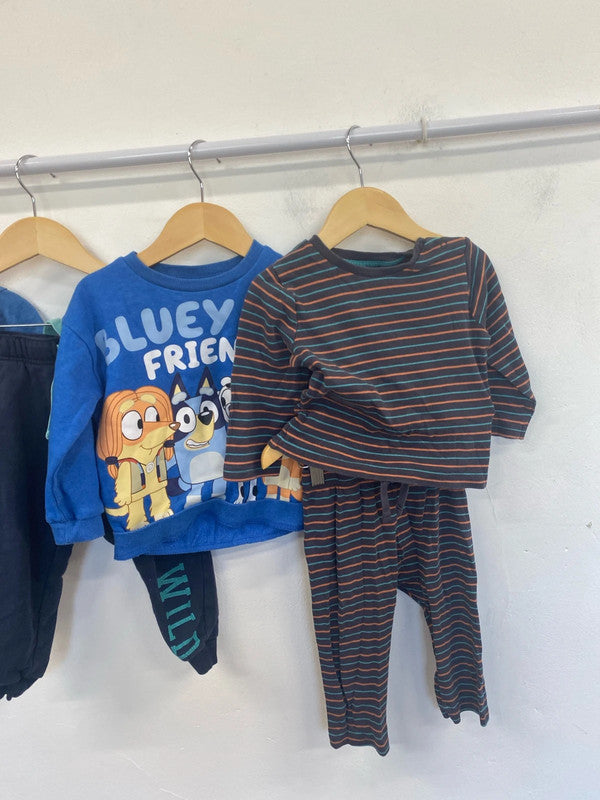 Boys 18-24 Months Cool Tones Bundle #36 LN001