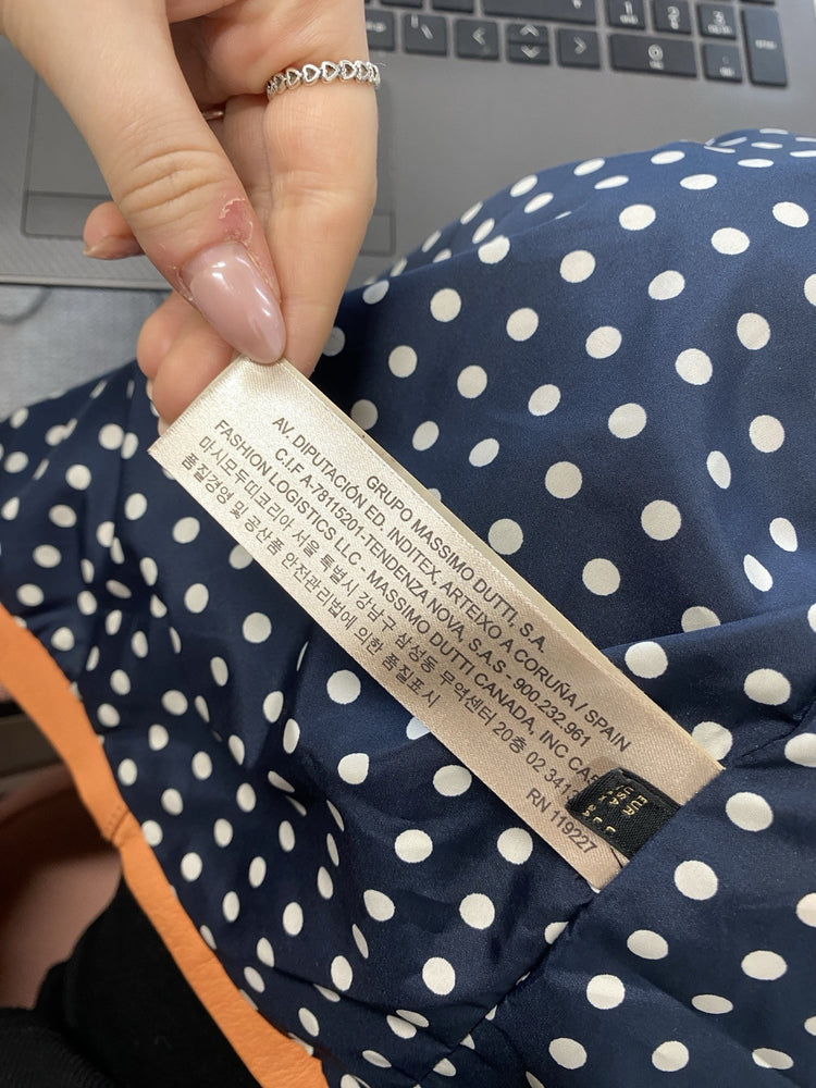 Lovely Massimo Dutti Coral Leather Jacket UK L MS002