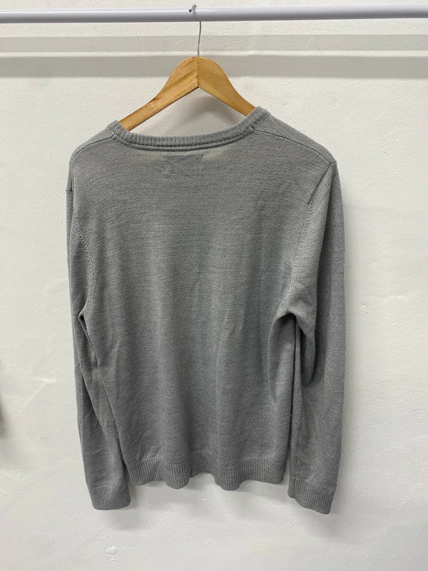 Fabulous Penguin Men’s soft merino blend knit sweater UkL SR006