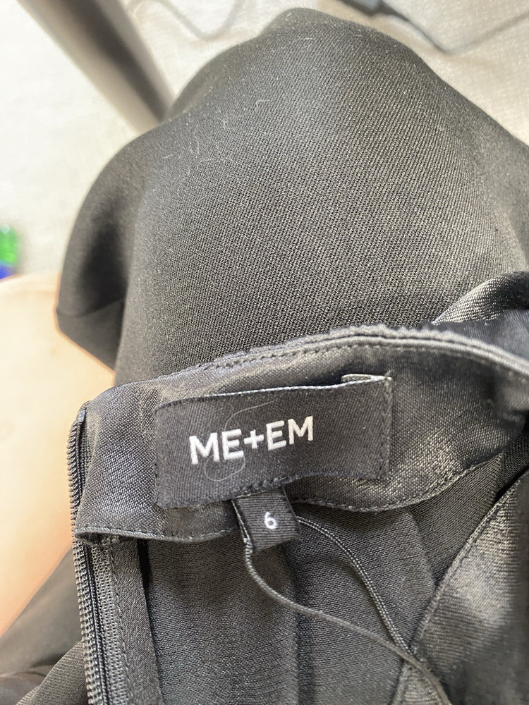 Stunning Me+em Black Jumpsuit Nwt UK 6 SD002