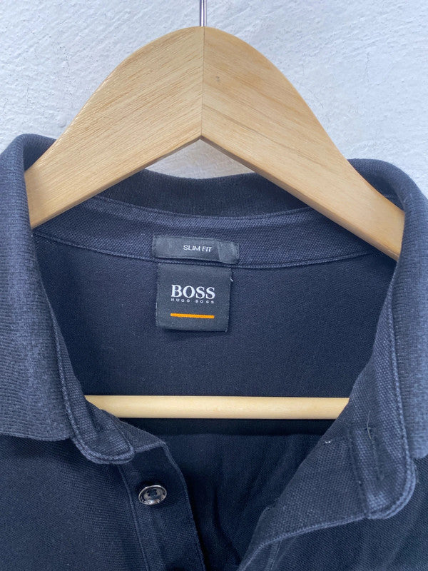 Hugo Boss polo classic black S slim SD001