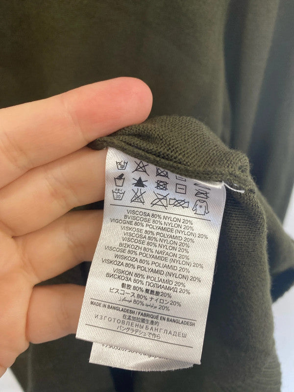 Silvian Heach Elegant Forest Green Jumper UK 12 AO001