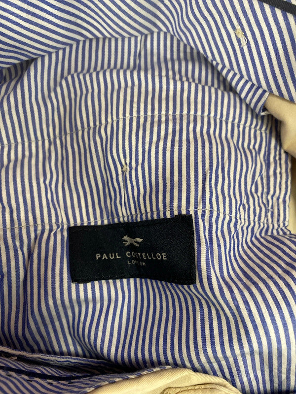 Paul Costelloe Smart Cream Chinos Size 38R CJ001