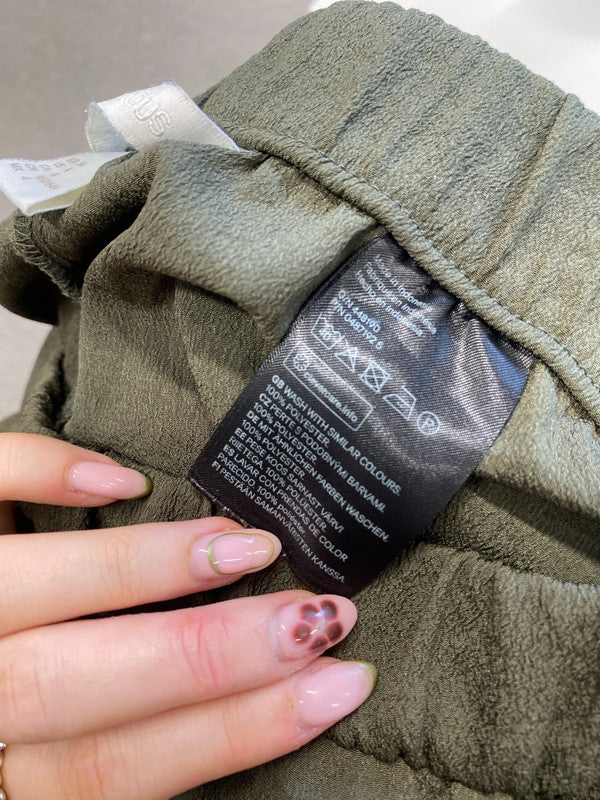 Lovely duo of khaki leggings and trousers h&m daysie UK 6 #16 LK009